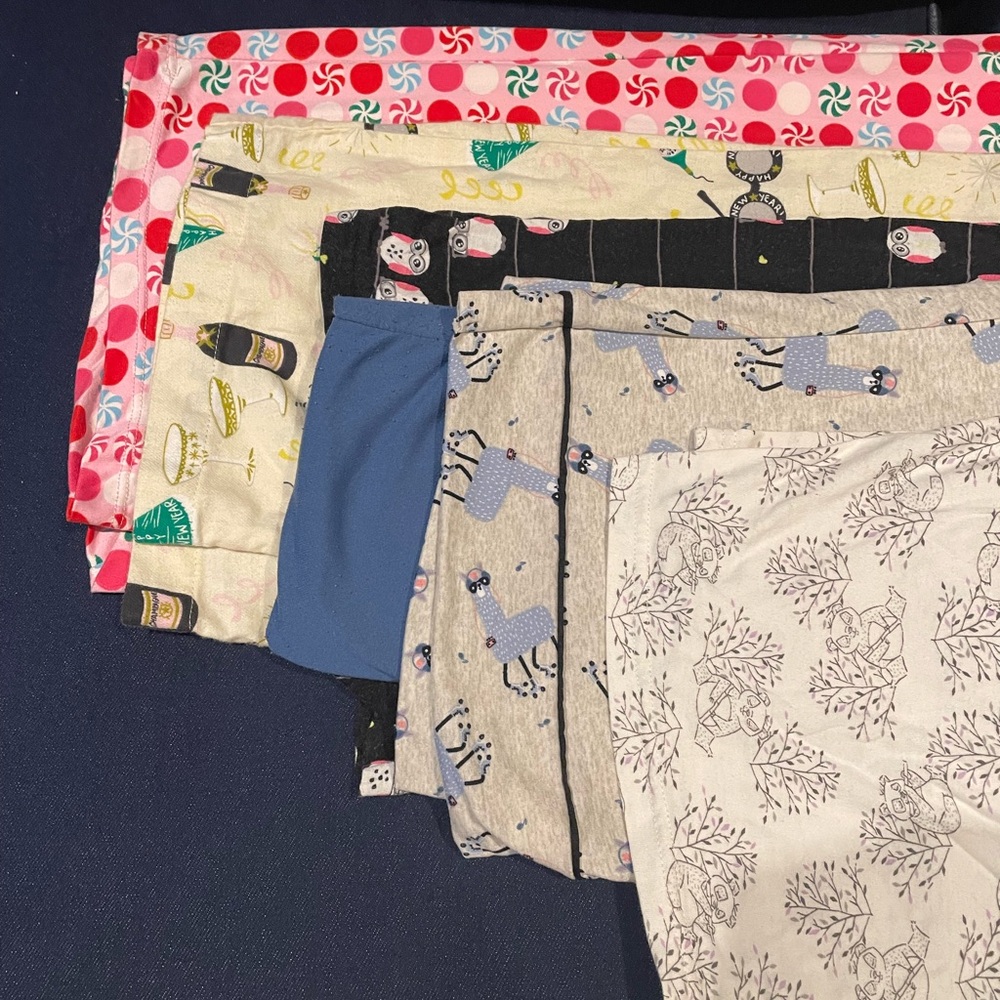 Mixed Pattern Womens PJ pants - Multicolor